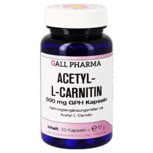 GALL PHARMA Acetyl-L-Carnitin 500 mg GPH Kapseln