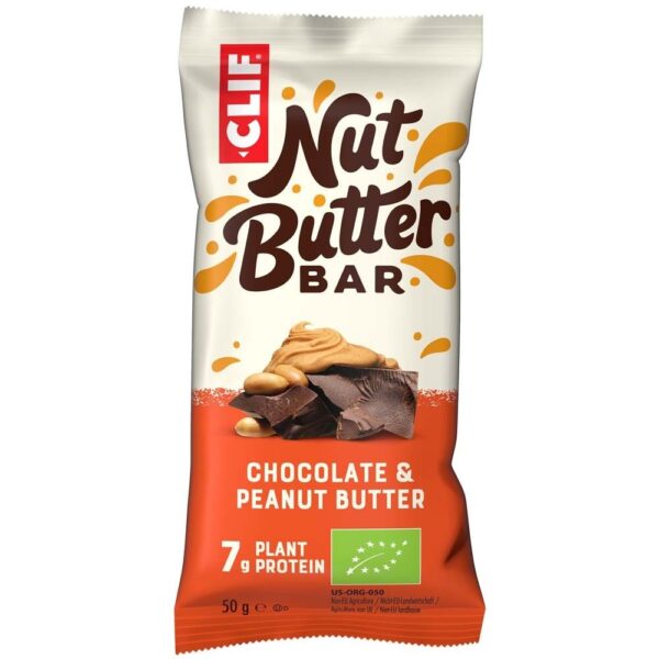 CLIF Bar® Energieriegel - Nut Butter Filled - Chocolate & Peanut Butter