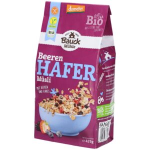 Bauckhof Hafermüsli mit Beeren