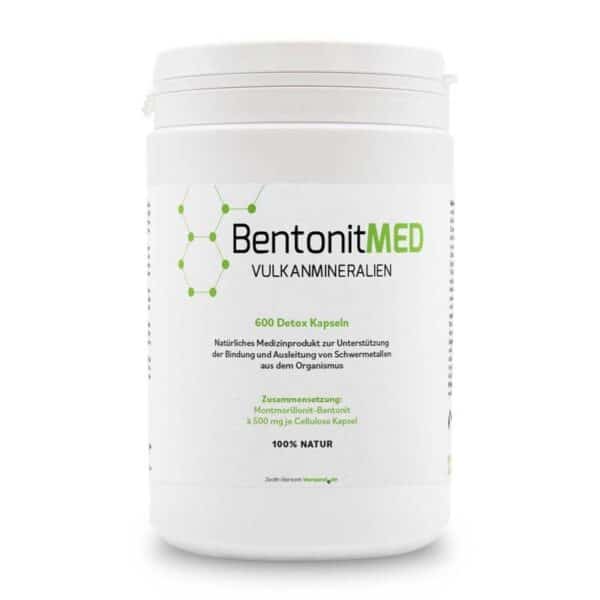 Bentonit MED Detox Kapseln